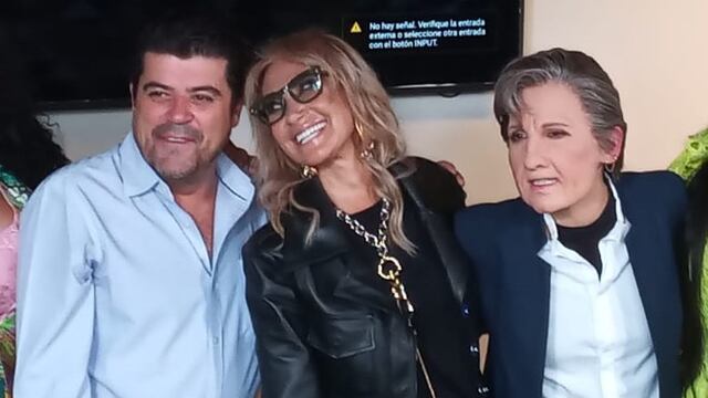 Burro Van Rankin, Adela Micha,  y Carmen Chairistegui presentando nuevos programas de La Saga