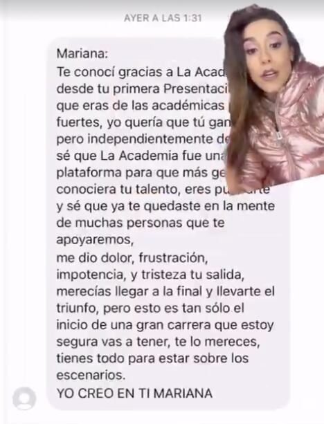Mensajes a Mariana Logue