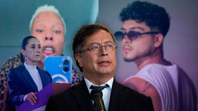 Gustavo Petro pide a Claudia Sheinbaum la búsqueda inmediata de B-King y Regio Clown