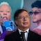 Gustavo Petro pide a Claudia Sheinbaum la búsqueda inmediata de B-King y Regio Clown