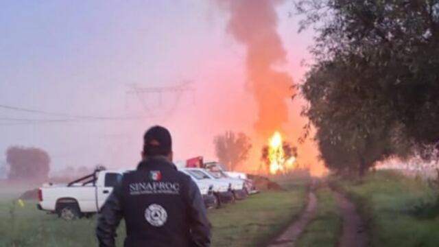 Explosión en ducto Cactus Zapotlanejo