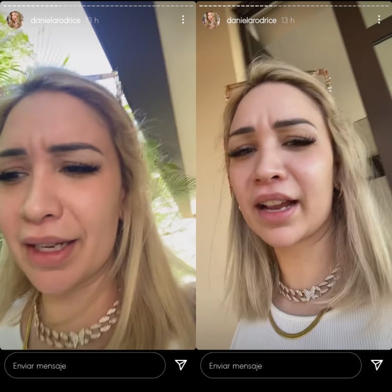 Daniela Rodrice emocionada por la fama que alcanzó.