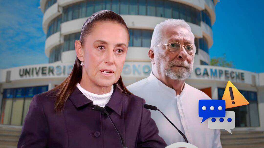 La advertencia de Sheinbaum tras la detención del rector de la UACAM