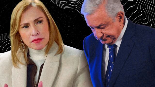 Elena Chávez y AMLO