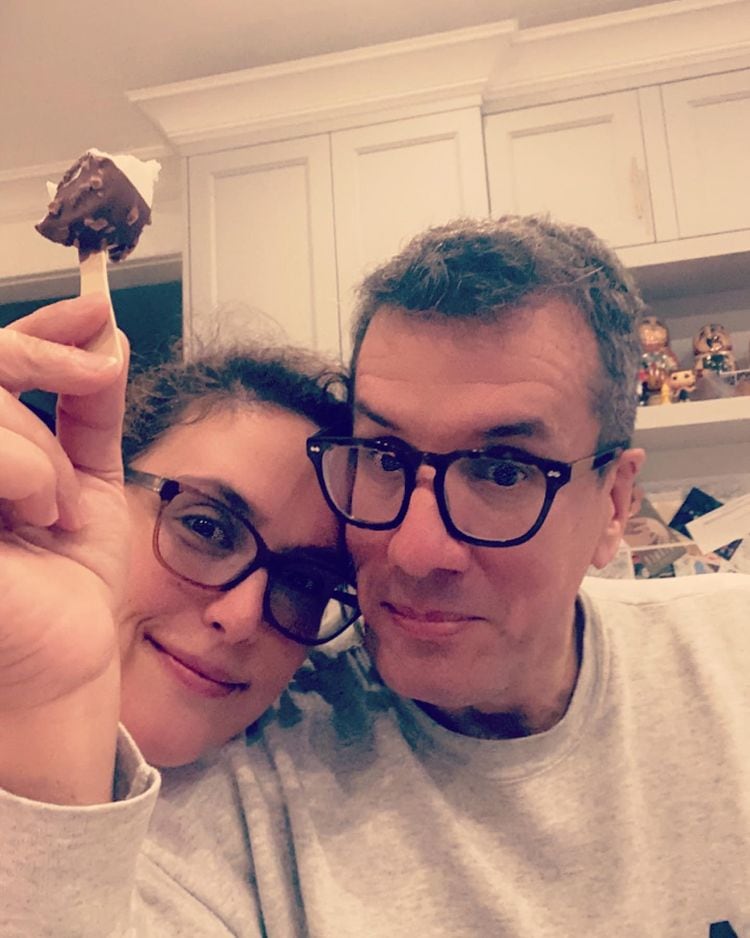 Angélica Vale y su esposo Otto Padrón.