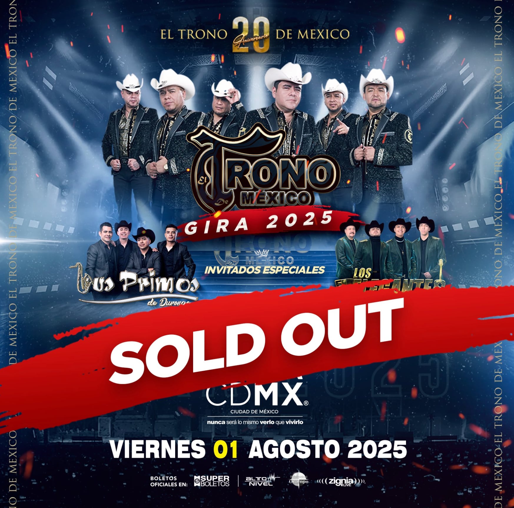 El Trono de México en Arena CDMX
