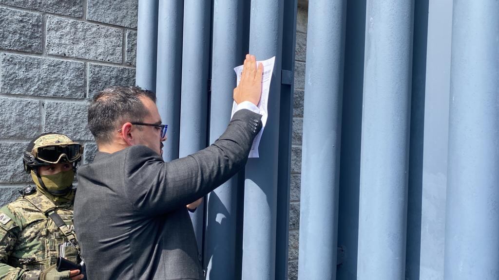 Operativo de cateo en la Fiscalía de Morelos
