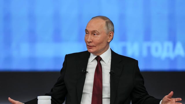Vladimir Putin, presidente de Rusia