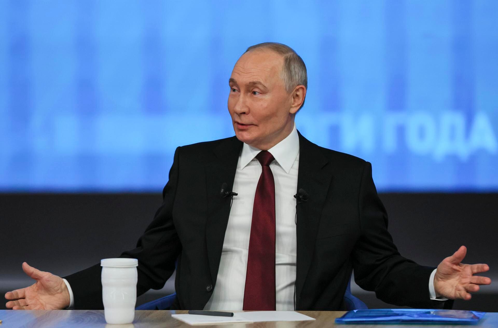 Vladimir Putin, presidente de Rusia