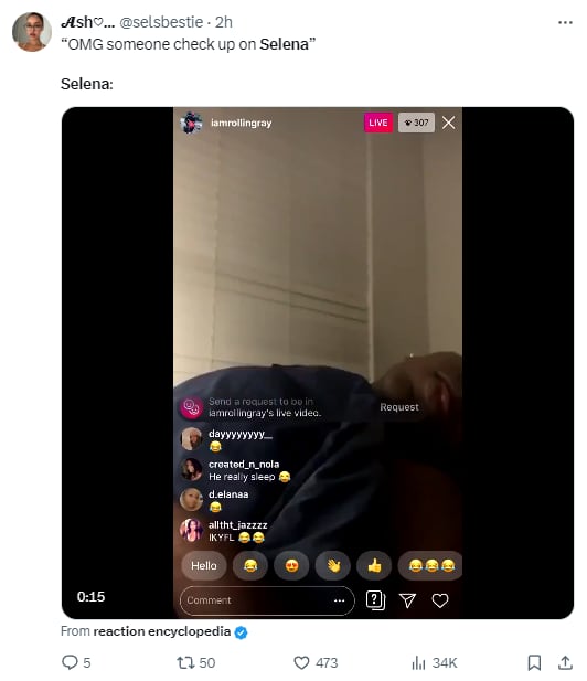 Selena Gomez memes tras el anuncio de Justin Bieber y Hailey Bieber