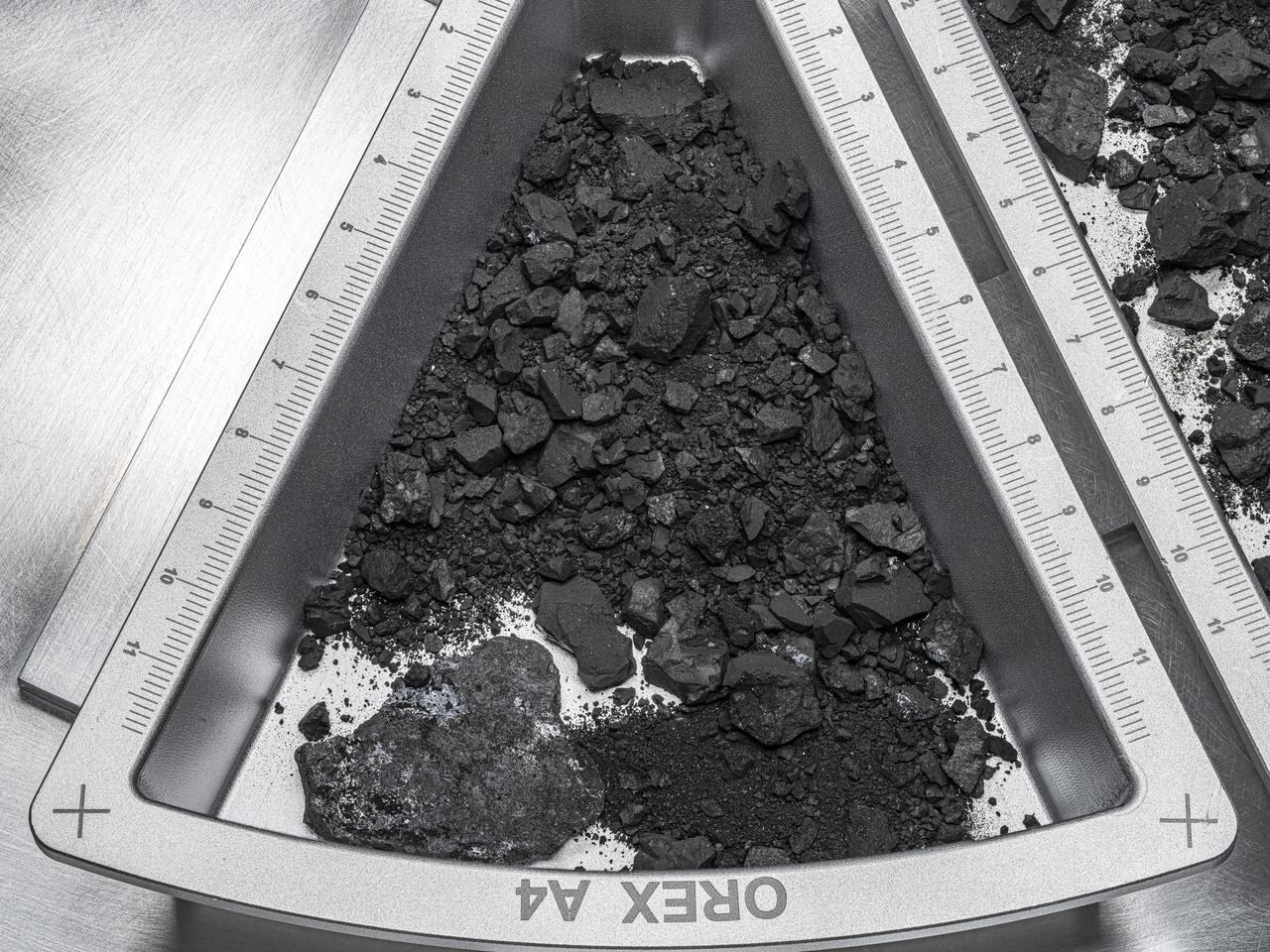 Muestras del asteroide Bennu