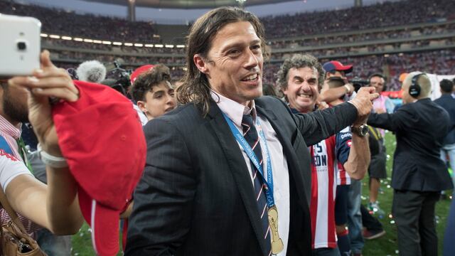 Matías Almeyda, campeón con Club Chivas
