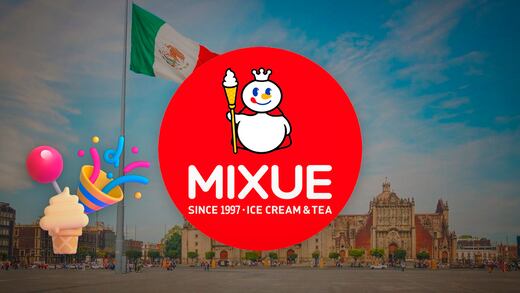 Mixue abrirá su primera sucursal en México cerca del Zócalo de la CDMX