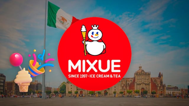 Mixue abrirá su primera sucursal en México cerca del Zócalo de la CDMX