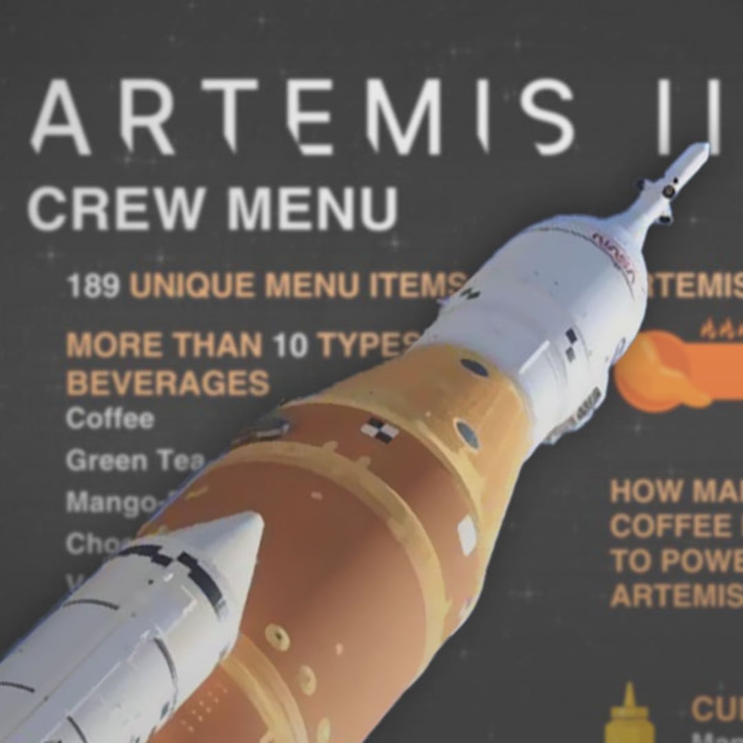 NASA comparte menú espacial con tortillas y salsas para Artemis II