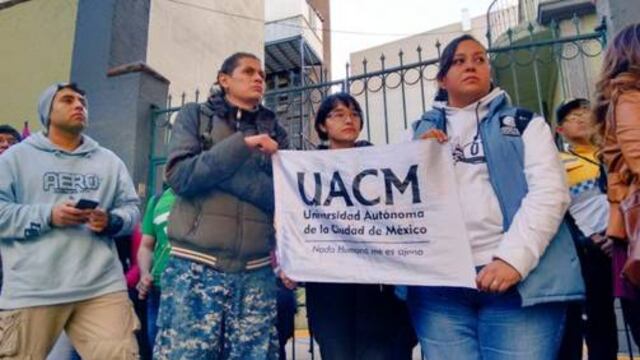 Estudiantes CDMX apoyan a la UV.