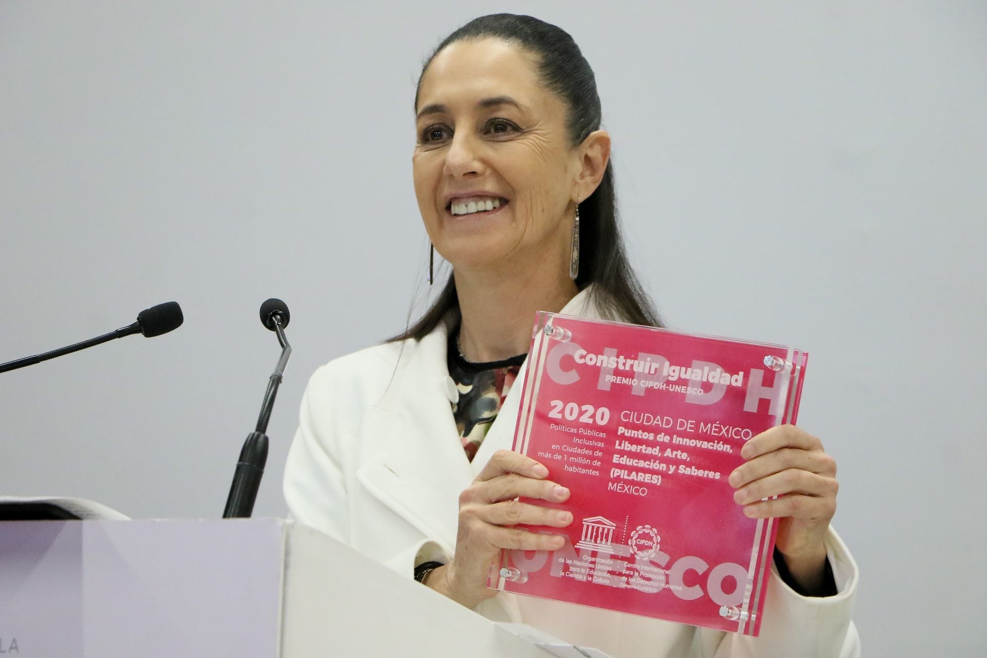 Claudia Shienbaum, jefa de gobierno de la CDMX