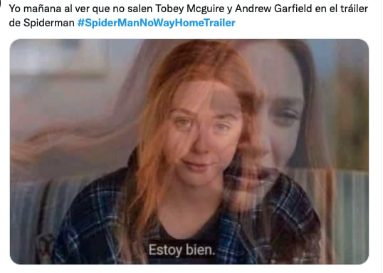 Memes sobre tráiler de 'Spider-Man: No Way Home'