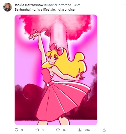 Memes Barbenheimer