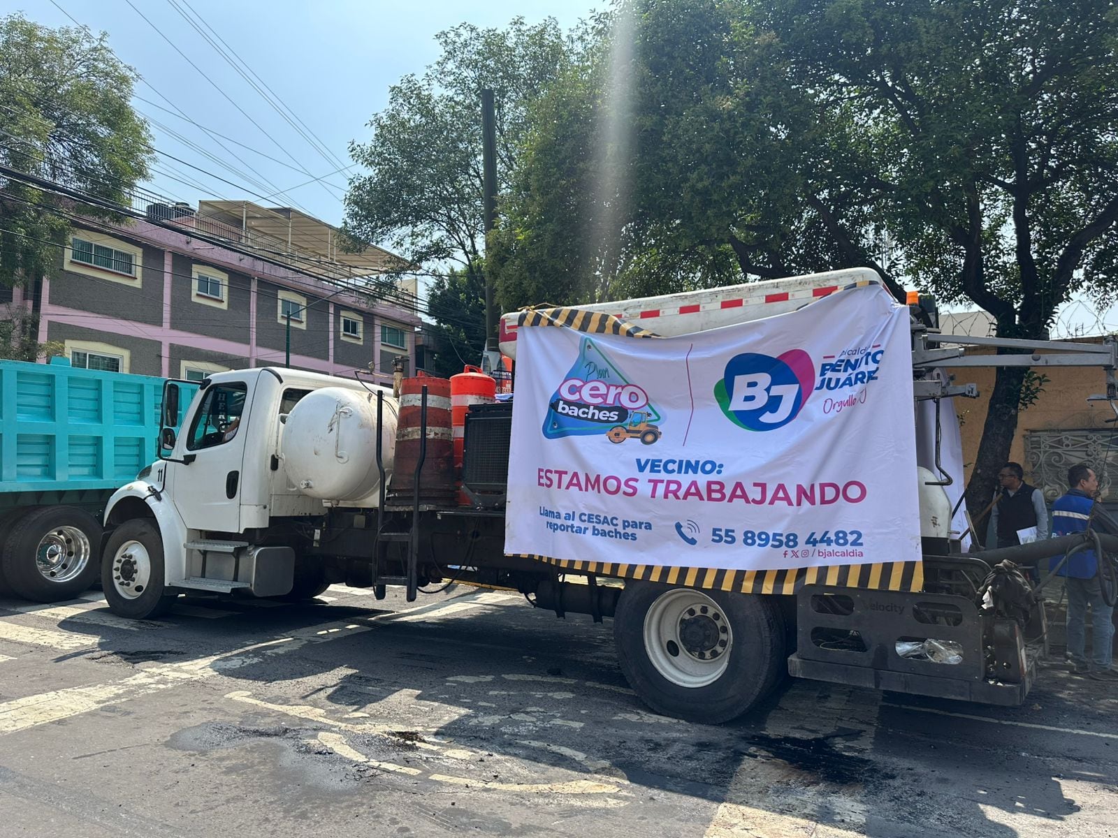 Benito Juárez presenta el Plan Cero Baches