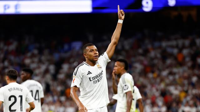 Kylian Mbappé anotó doblete en el Real Madrid vs Betis