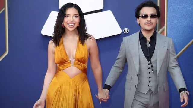 Ángela Aguilar y Christian Nodal en los Latin Grammy 2025