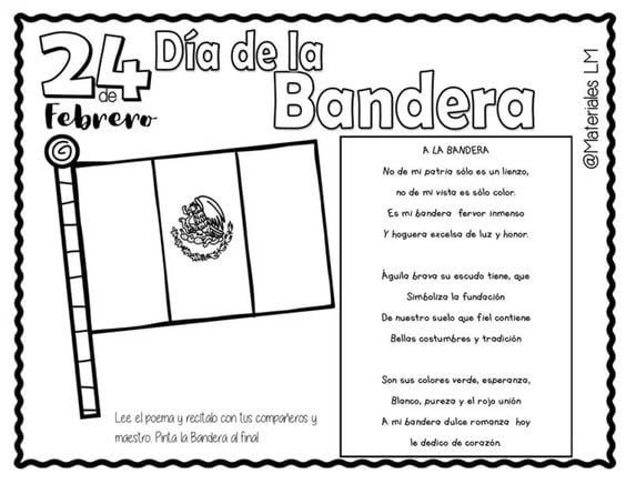 Dibujos Día de la Bandera