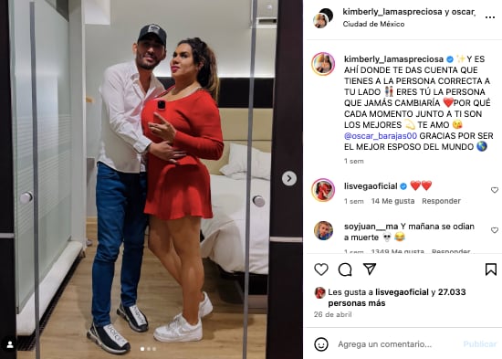 Óscar Barajas y Kimberly La Más Preciosa