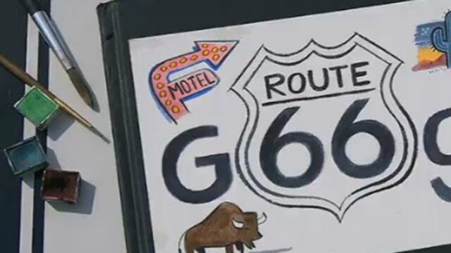 Doodle de Google de la Ruta 66
