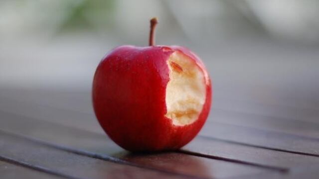 Manzana mordida