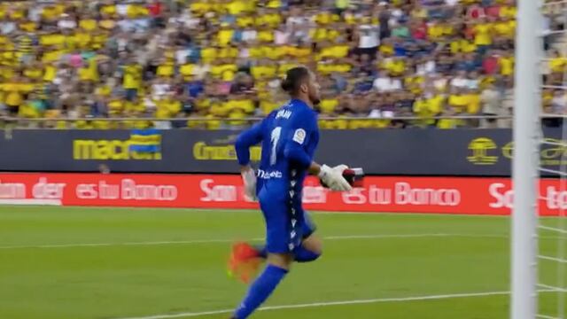 Conan Ledesma, portero Cádiz