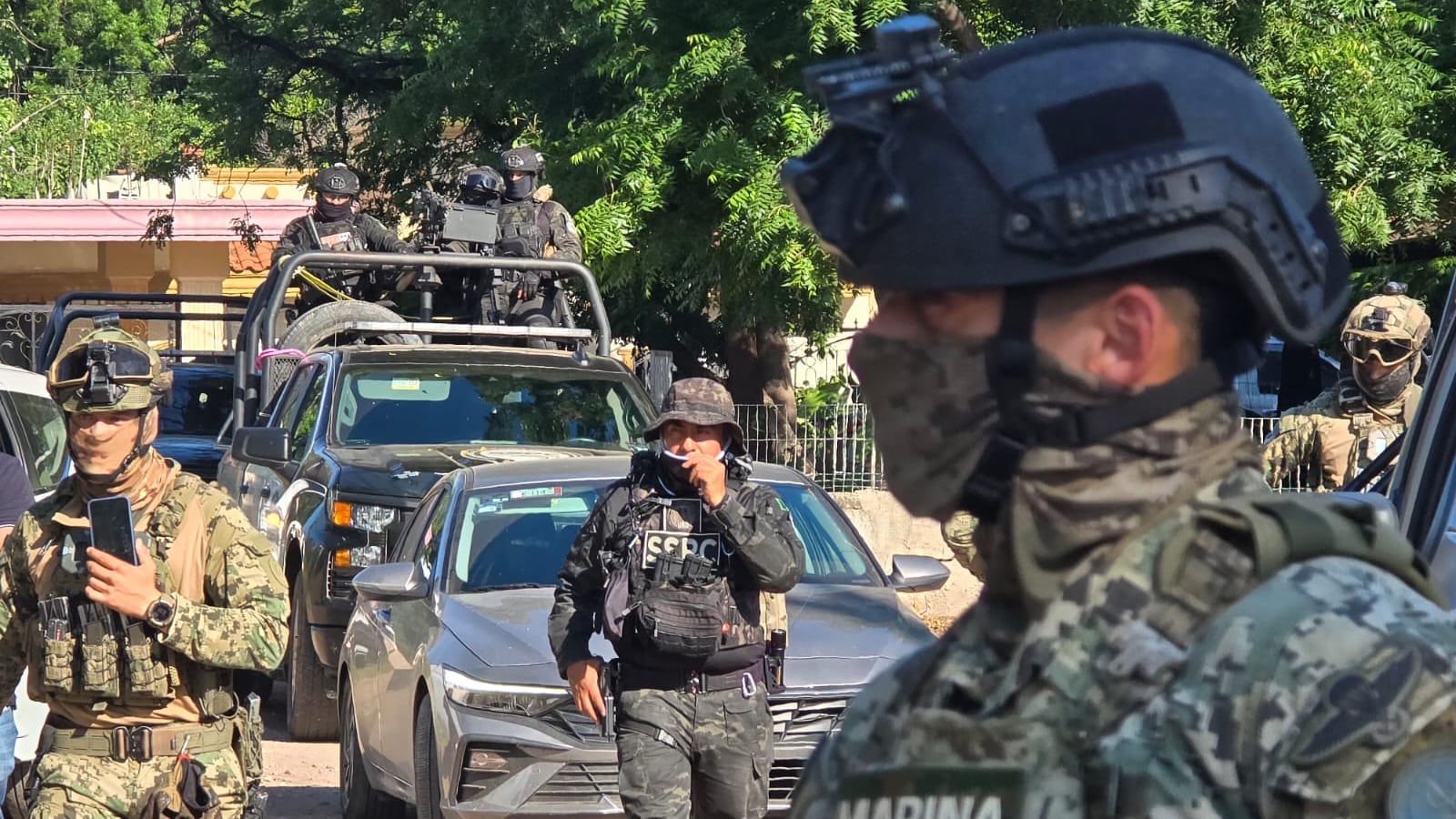 Operativo federal en Laguna Colorada, Culiacán: Gabinete de Seguridad confirma siete detenidos