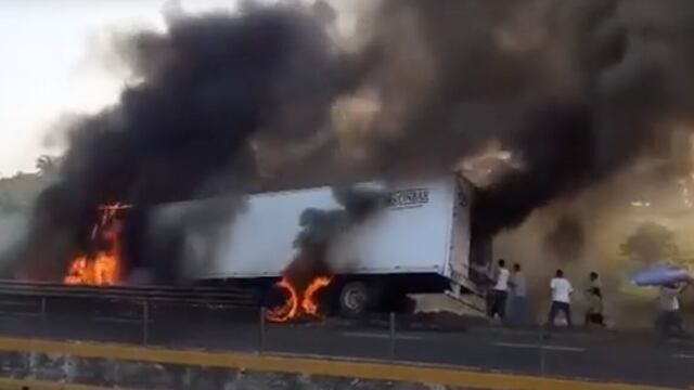 La unidad quedó varada.