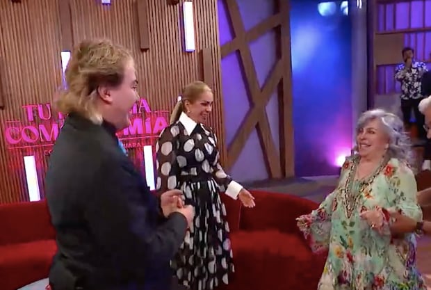 Cristian Castro y Verónica Castro en Tu Historia Como La Mía, con Rocío Sánchez Azuara