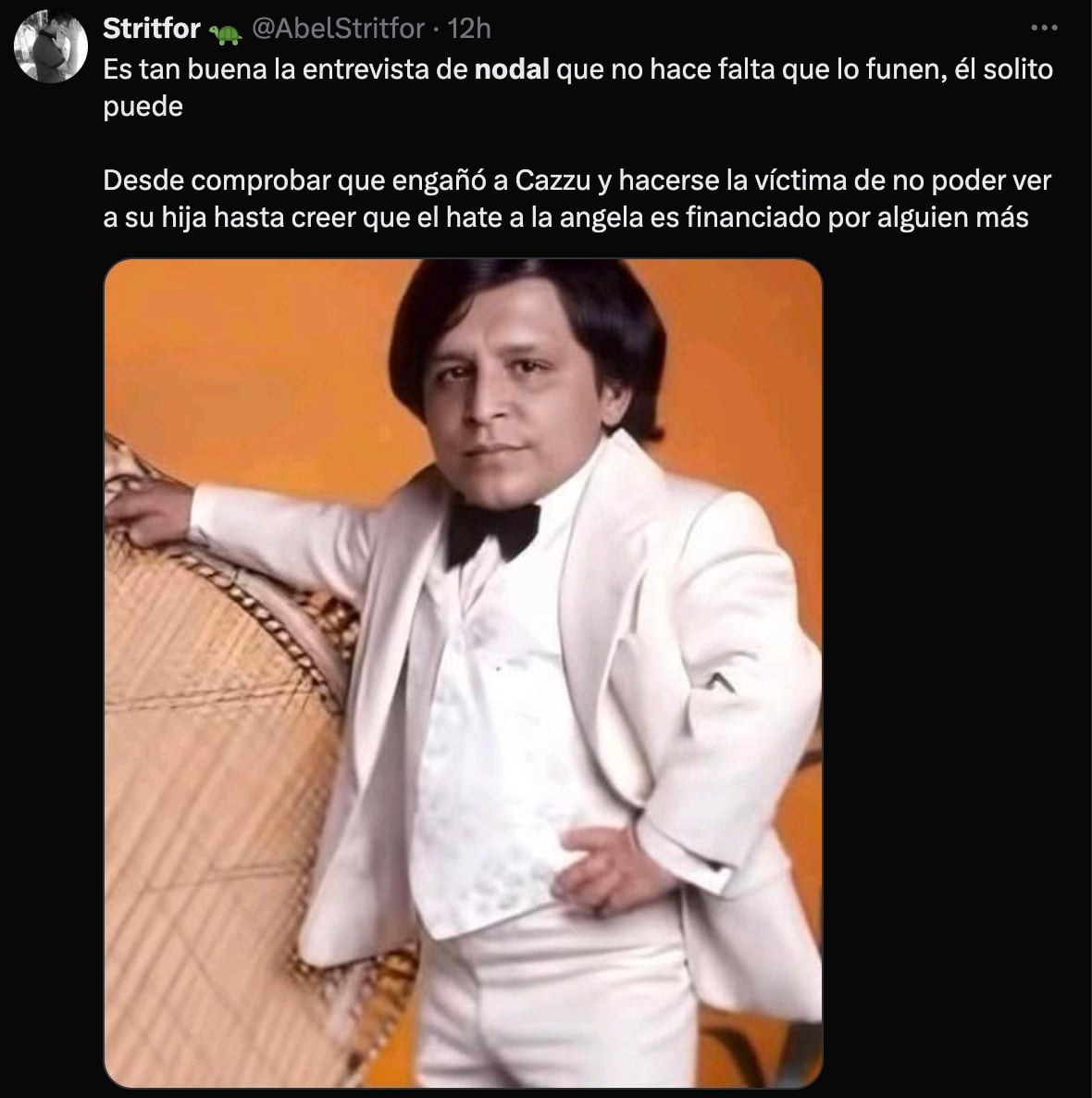 Memes de la entrevista de Christian Nodal con Adela Micha