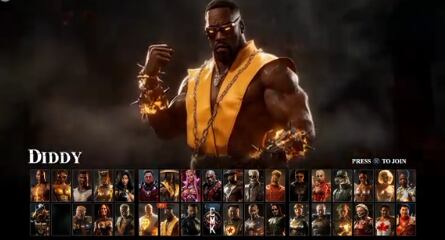 Puff Daddy Sean Combs en Mortal Kombat