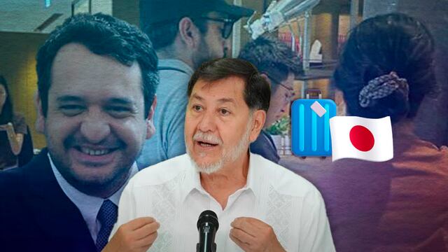 Gerardo Fernández Noroña y Andrés Manuel López Beltrán