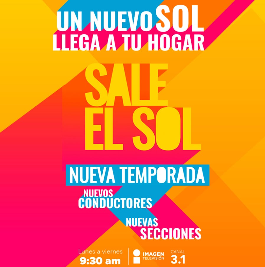 Presentan a los conductores de Sale el Sol en su nueva temporada