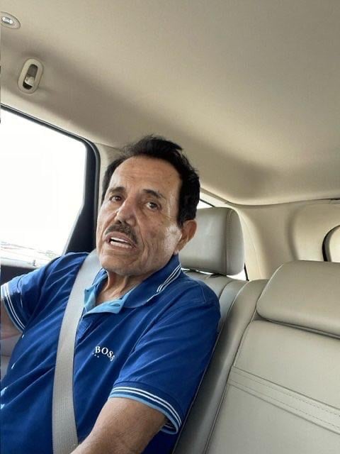 El Mayo Zambada tras ser detenido en Estados Unidos