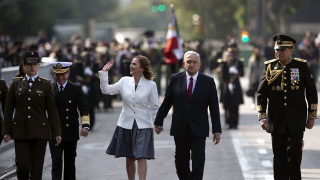 AMLO en ceremonia por 111 aniversario de la Revolución Mexicana