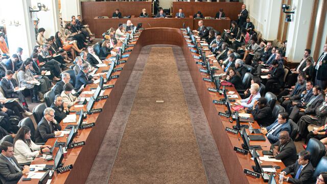 Reunión Extraordinaria de la OEA por crisis en Bolivia.