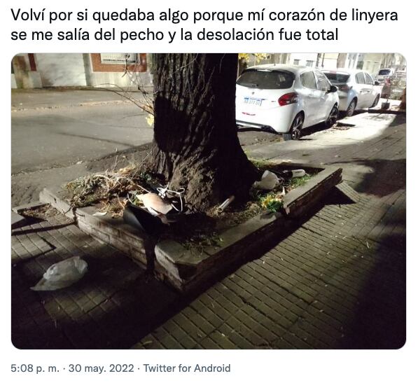 Botellas de alcohol que regaló el vecino