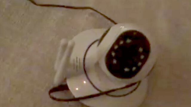 Una cámara de vigilancia de la compañía 'Action' comenzó a conversar con su propietaria.