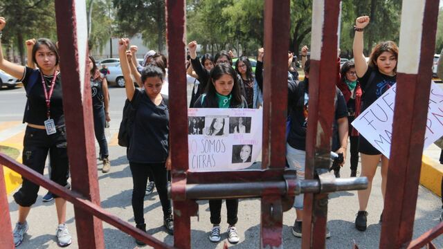 Protesta en Zacatenco