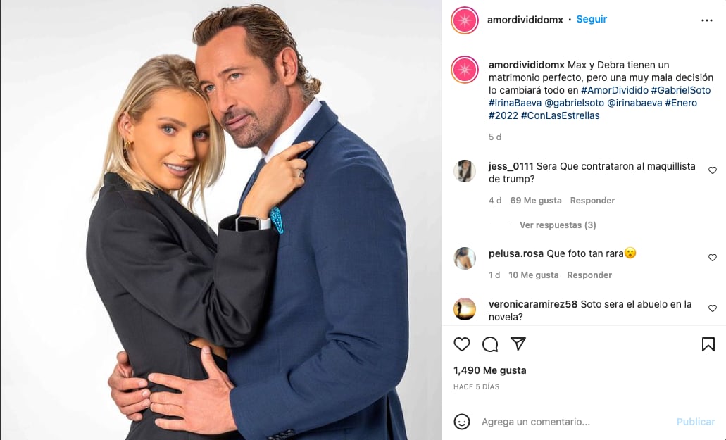 Irina Baeva y Gabriel Soto