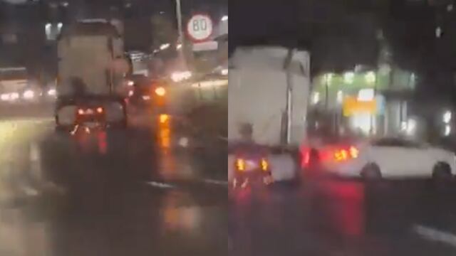 Captan a conductor de tráiler huyendo a más de 100 kilómetros/hora en el Periférico de Guadalajara