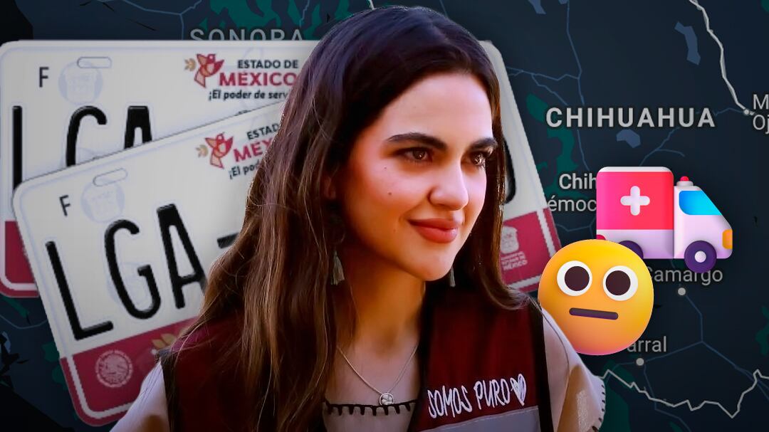 Andrea Chávez: La exhiben por placas del Estado de México en sus camionetas de la caravana de salud en Chihuahua