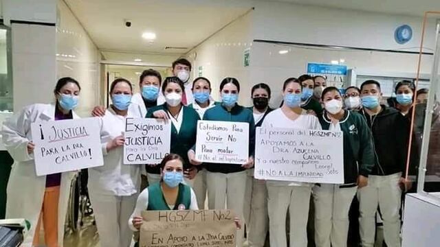 Médicos exigen justicia
