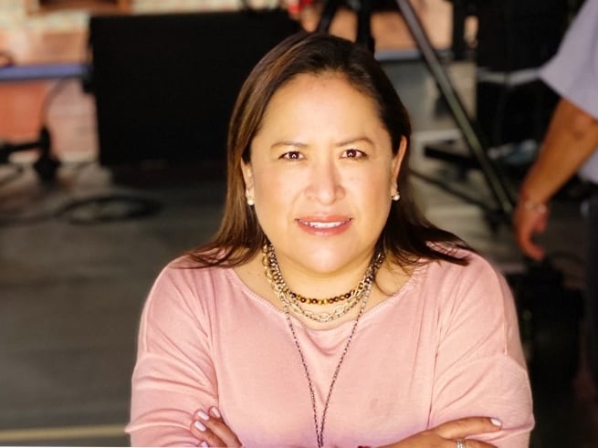Iyari González Téllez, productora de Ventaneando.