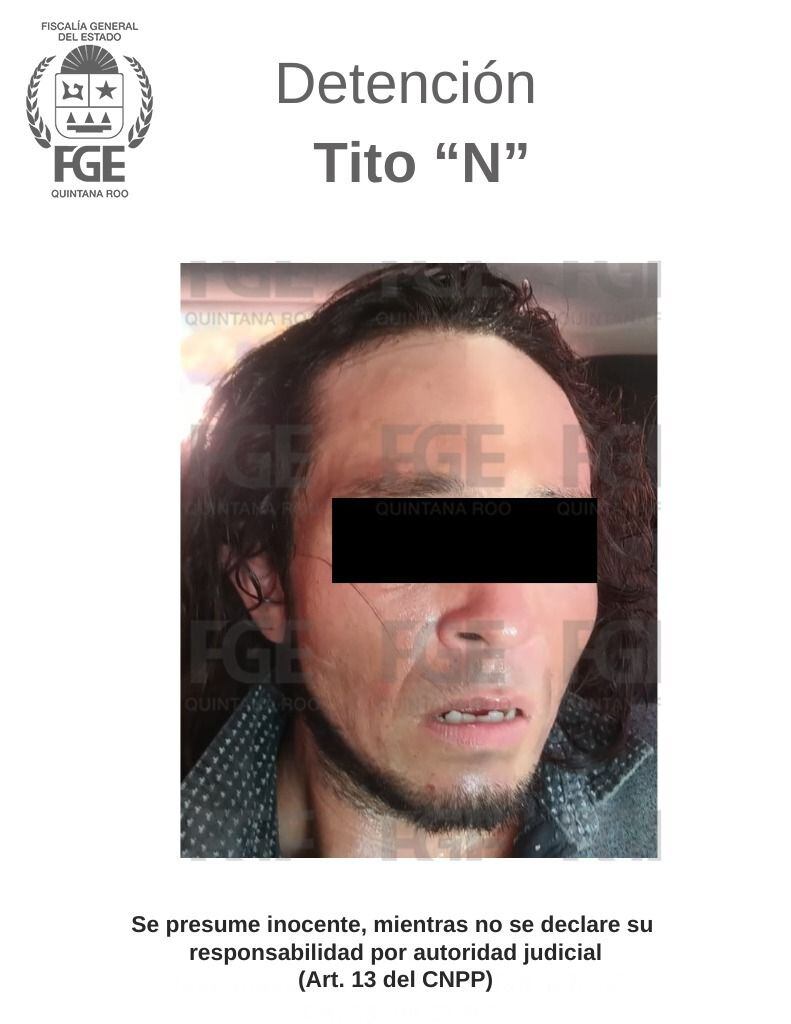 FGE Quintana Roo detiene a sicario